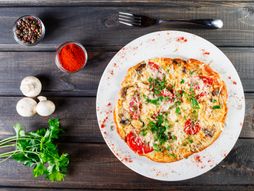 Omlet, omlet sa povrćem, kajgana, jaja