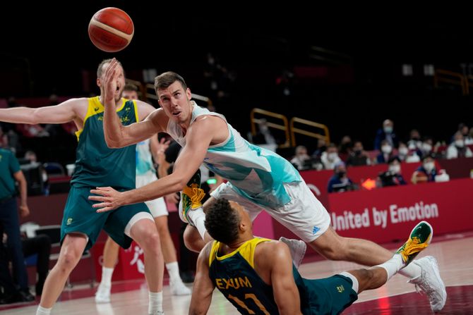 Olimpijske igre, Tokio 2020, košarkaška reprezentacija Slovenije, Australija - Slovenija Olimpijske igre, Tokio 2020, košarkaška reprezentacija Slovenije, Australija - Slovenija