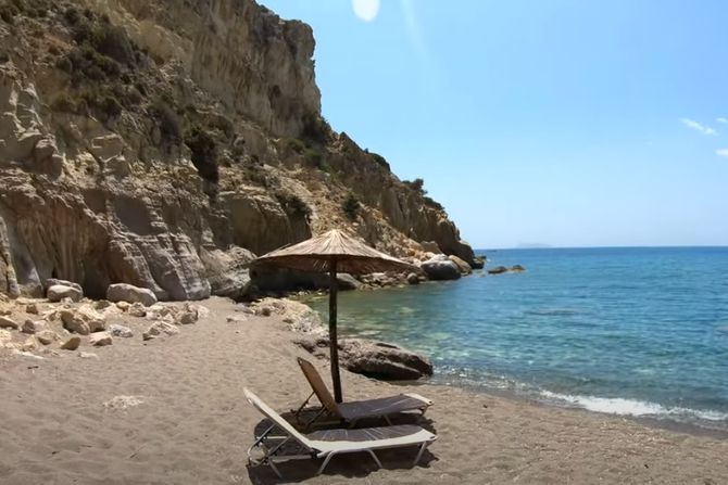 Kommos plaža, ostrvo Krit Kommos plaža, ostrvo Krit