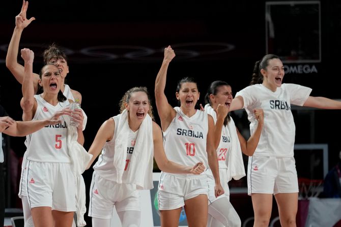 Olimpijada, Olimpijske igre Tokio 2020, Srbija - Francuska , ženska košarkaška reprezentacija Srbije