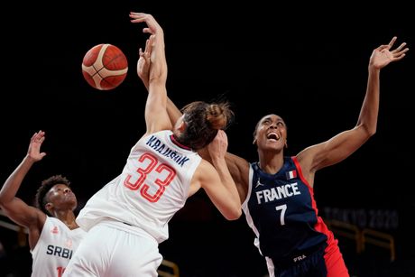 Olimpijada, Olimpijske igre Tokio 2020, Srbija - Francuska , ženska košarkaška reprezentacija Srbije