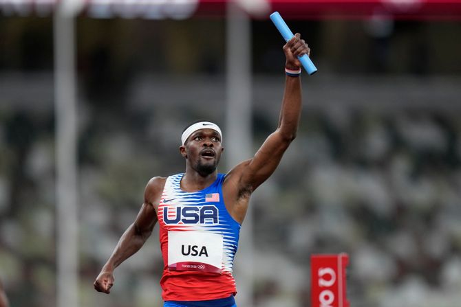 Raj Benjamin, štafeta 4x400m, Olimpijske igre tokio