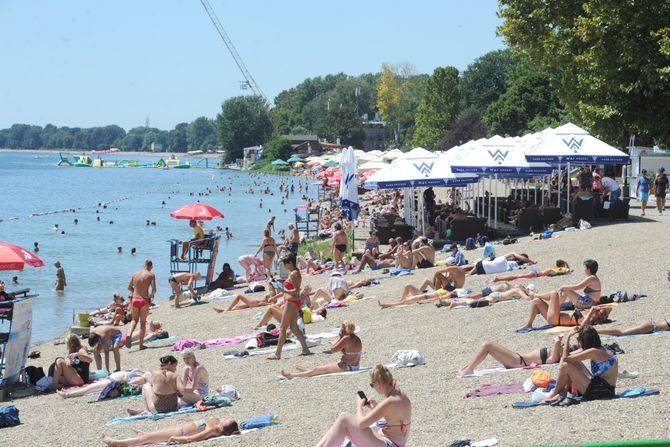 vrućina, toplo vreme, vremenska prognoza, BEOGRAD ADA CIGANLIJA LETO