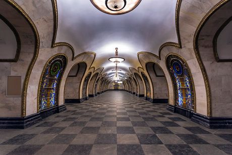 Moskva, Metro, Rusija, Ruska Federacija Moskva, Metro, Rusija, Ruska Federacija