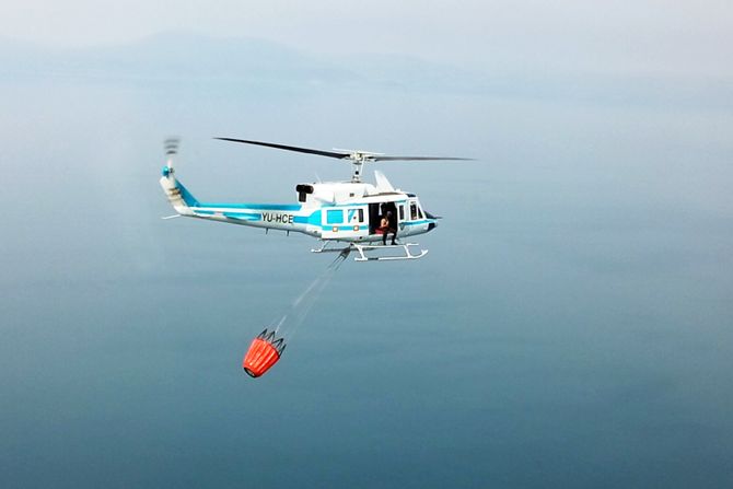 Grčka pozari helikopterska jedinica