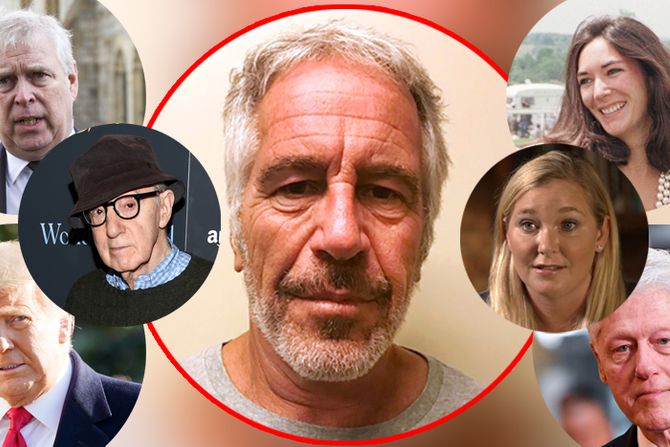 Dzefri Epstajn Virdzinija Roberts Vudi Alen Donald Tramp Gislejn Maksvel Bil Klinton Dzefri Epstajn Virdzinija Roberts Vudi Alen Donald Tramp Gislejn Maksvel Bil Klinton