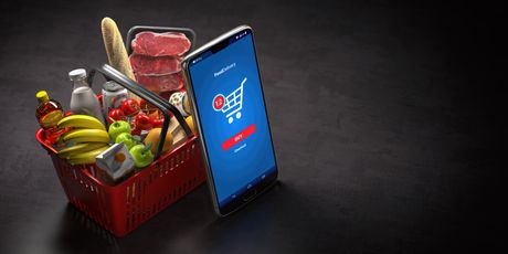 korpa potrošačka, online poručivanje hrane