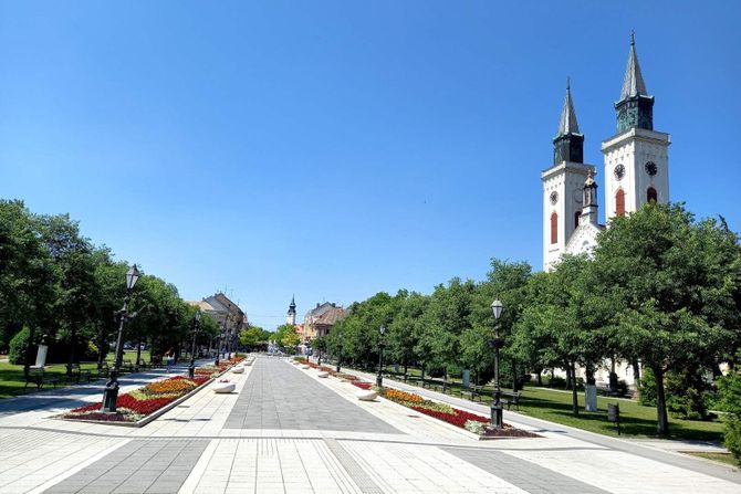 Sombor grad panorama