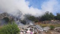 Ponovo gori deponija u Užicu: Došlo i do odrona, sve nadležne ekipe u pripravnosti