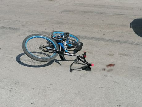 Nesreća, dečak, bicikl, Niš
