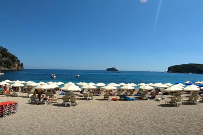 Plaža Valtos, Parga, Grčka Plaža Valtos, Parga, Grčka