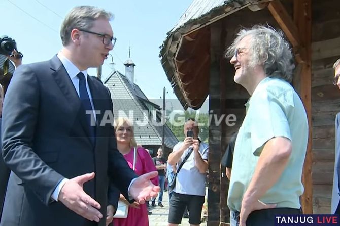 Aleksandar Vučić, Emir Kusturica