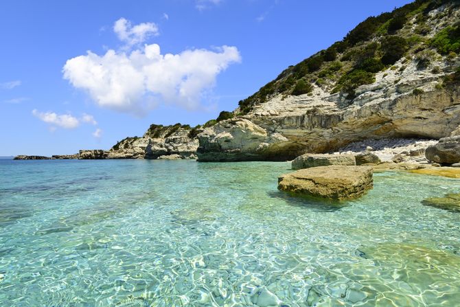 Grčka more plaža leto odmor turizam