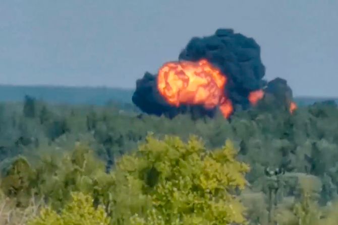 Pao avion, Rusija, Podmoskovlje Pao avion, Rusija, Podmoskovlje