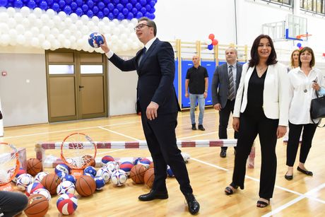 Aleksandar Vučić otvaranje Sportske hale Krčagovo u Užicu Užice