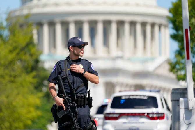 Evakuacija Capitol Hill, Kapitol Hil,  pretnja bombom