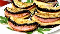 Sendviči od plavog patlidžana, kačkavalja i šunke: Recept za jelo iz rerne koje budi sva čula