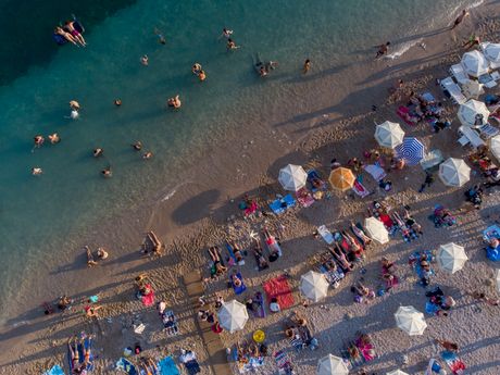 Dubrovnik, Hrvatska, plaža, more, letovanje