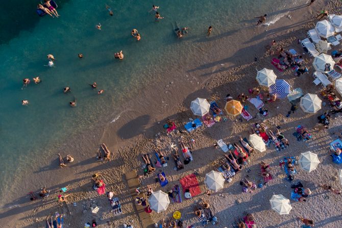 Dubrovnik, Hrvatska, plaža, more, letovanje