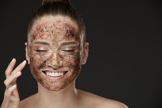 Face Skin Scrub piling kafa nega kože nega lica Face Skin Scrub piling kafa nega kože nega lica