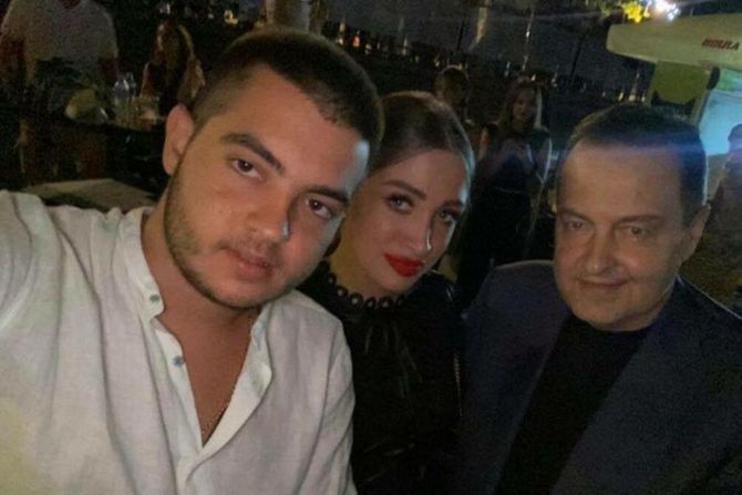 Milica Jokić, Luka i Ivica Dačić Milica Jokić, Luka i Ivica Dačić