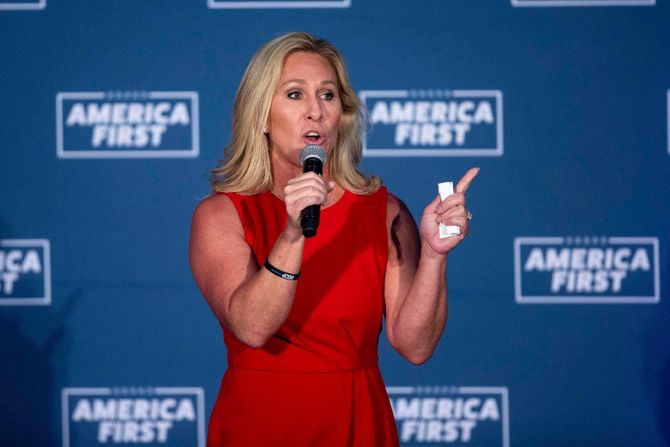 Mardžori Tejlor Grin Marjorie Taylor Greene