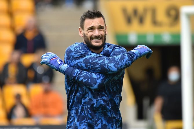 Totenhem Tottenham  Trening Hugo Lloris