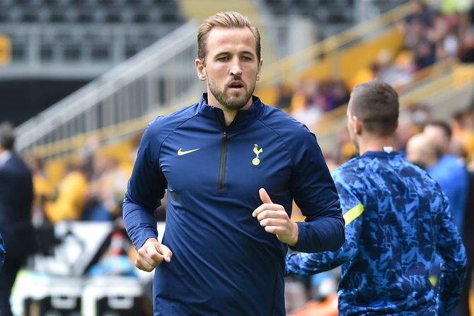 Totenhem Tottenham  Trening Harry Kane Hari Kejn