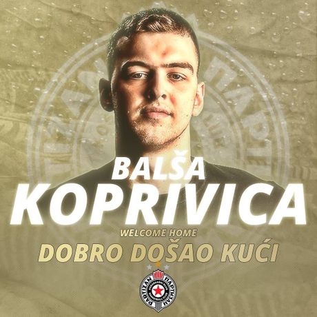 Balša Koprivica, KK Partizan Balša Koprivica, KK Partizan