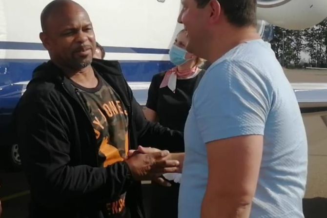 Roj Džons junior i Nenad Borovčanin Roj Džons junior i Nenad Borovčanin