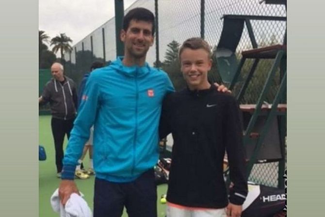 Novak Đoković, Helger Vitus Nodskov Rune Novak Đoković, Helger Vitus Nodskov Rune