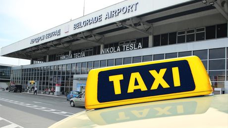 Aerodrom Nikola Tesla, taxi, taksi