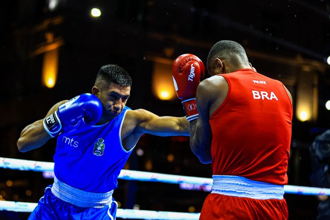 Svetski dan boksa boks boxing Trg Republike Beograd