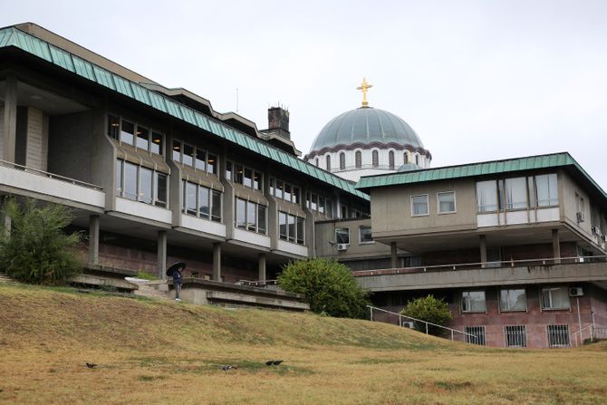 Narodna Biblioteka Srbije, Hram Svetog Save