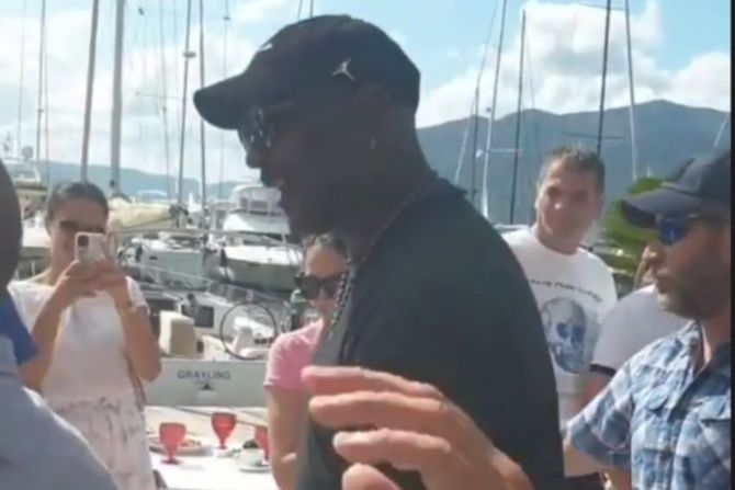 Majkl Dzordan, Crna Gora Majkl Dzordan, Crna Gora