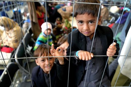 Avganistan, izbeglice, deca Ramštajn