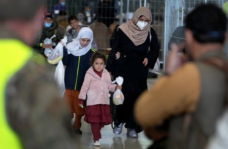 Avganistan, izbeglice, deca Ramštajn