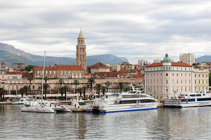 Split, Dioklecijanova palata, Hrvatska