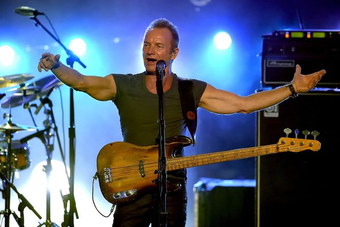 Sting muzičar nastup koncert