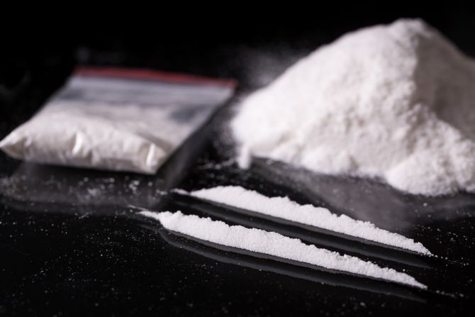 Droga kokain belo cocaine