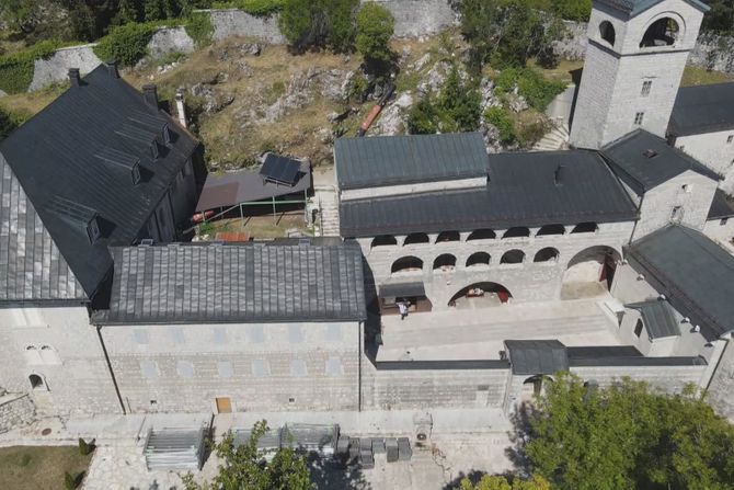 Cetinje manastir Svetog Petra Cetinjskog, pripreme povodom ustoličenja mitropolita Jonikija