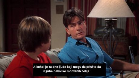 Dva i po muškarca, Čarli Šin