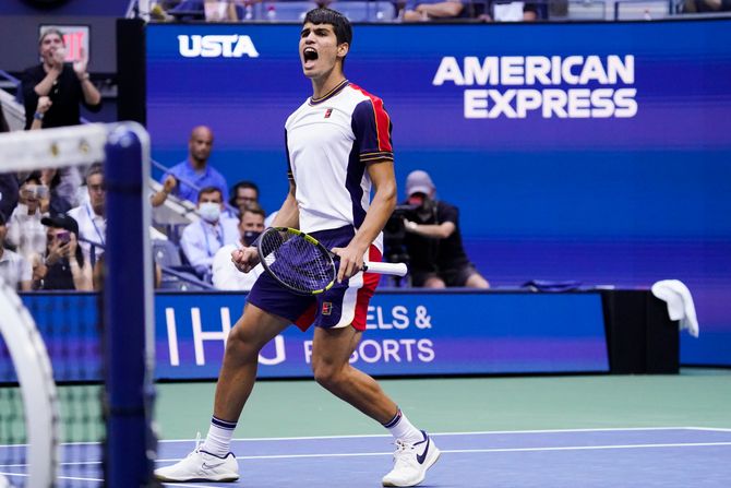 Cicipas - Alkaraz, US open Cicipas - Alkaraz, US open
