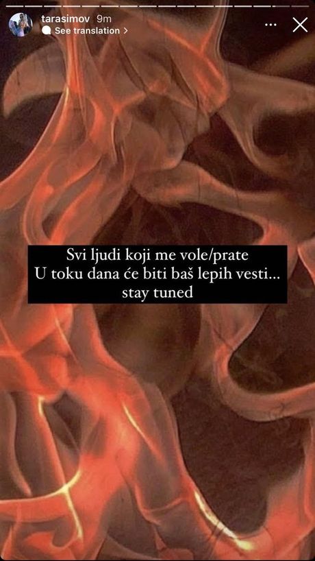 tara Simov, objava tara Simov, objava