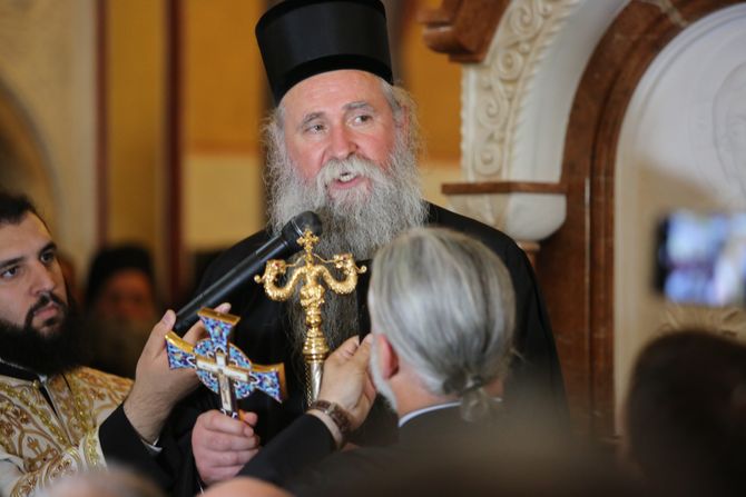 Obraćanje mitropolita Joanikija Obraćanje mitropolita Joanikija