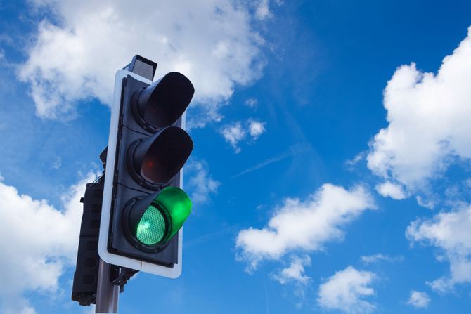 Green Traffic Light Semafor Zeleno Svetlo Green Traffic Light Semafor Zeleno Svetlo