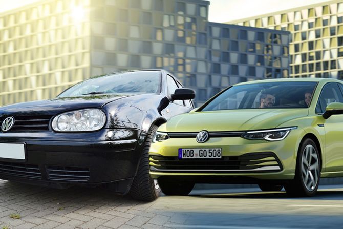 Golf 4 VS. Golf 8 Golf 4 VS. Golf 8