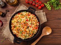 Đuveč, pirinač, rižoto