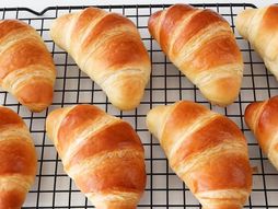 Kroasani, kiflice, puter kifle