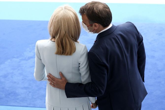 Emanuel Makron Bridžit Emmanuel Macron Brigitte Francuska predsednik Emanuel Makron Bridžit Emmanuel Macron Brigitte Francuska predsednik